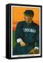 Chicago, IL, Chicago White Sox, Lou Fiene, Baseball Card-Lantern Press-Framed Stretched Canvas