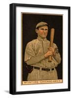 Chicago, IL, Chicago White Sox, Matthew McIntyre, Baseball Card-Lantern Press-Framed Art Print