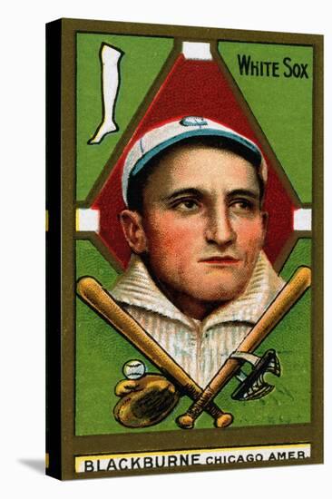 Chicago, IL, Chicago White Sox, Russell A. Blackburne, Baseball Card-Lantern Press-Stretched Canvas