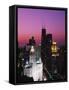 Chicago IL USA-null-Framed Stretched Canvas