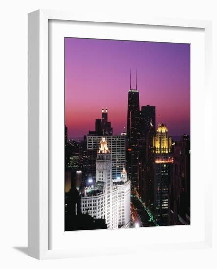 Chicago IL USA-null-Framed Photographic Print