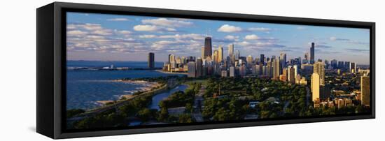 Chicago, IL-null-Framed Stretched Canvas