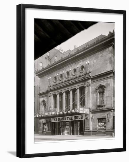 Chicago, Ill., Illinois Theatre-null-Framed Photo