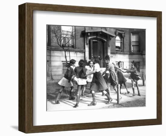 Chicago, Illinois, 1941-Edwin Rosskam-Framed Premium Photographic Print