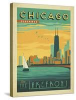 Chicago, Illinois: Enjoy The Lakefront-Anderson Design Group-Stretched Canvas