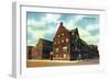 Chicago, Illinois, Exterior View of Hull House-Lantern Press-Framed Art Print