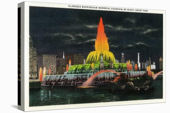 Chicago, Illinois, Exterior View of the Adler Planetarium-Lantern Press-Stretched Canvas