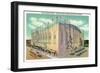 Chicago, Illinois, Exterior View of the Chicago Stadium-Lantern Press-Framed Art Print