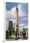 Chicago, Illinois, Exterior View of the Famed Water Tower-Lantern Press-Framed Art Print