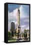 Chicago, Illinois, Exterior View of the Famed Water Tower-Lantern Press-Framed Stretched Canvas