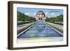 Chicago, Illinois, Grant Park View of the Adler Planetarium-Lantern Press-Framed Art Print