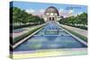 Chicago, Illinois, Grant Park View of the Adler Planetarium-Lantern Press-Stretched Canvas