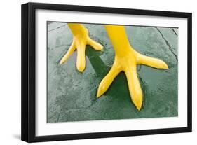 Chicago, Illinois. Route 66, the Famous Chicken Basket from the 1940'S-Julien McRoberts-Framed Photographic Print