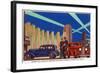 Chicago, Illinois - Science Hall at World's Fair-Lantern Press-Framed Art Print