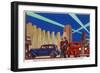 Chicago, Illinois - Science Hall at World's Fair-Lantern Press-Framed Art Print