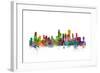 Chicago Illinois Skyline-Michael Tompsett-Framed Art Print