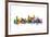 Chicago Illinois Skyline-Michael Tompsett-Framed Art Print