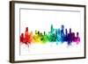 Chicago Illinois Skyline-Michael Tompsett-Framed Art Print