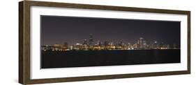 Chicago Illinois Skyline-Patrick Warneka-Framed Photographic Print