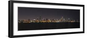 Chicago Illinois Skyline-Patrick Warneka-Framed Photographic Print