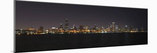 Chicago Illinois Skyline-Patrick Warneka-Mounted Photographic Print