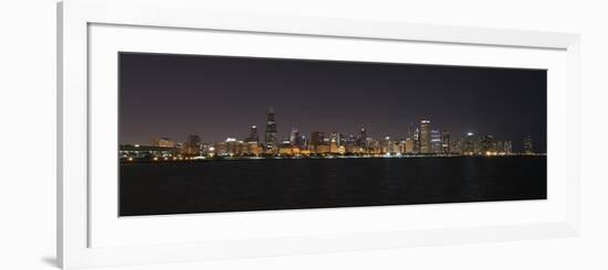 Chicago Illinois Skyline-Patrick Warneka-Framed Photographic Print