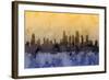 Chicago Illinois Skyline-Michael Tompsett-Framed Art Print