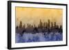 Chicago Illinois Skyline-Michael Tompsett-Framed Art Print