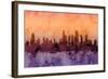 Chicago Illinois Skyline-Michael Tompsett-Framed Art Print