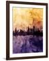 Chicago Illinois Skyline-Michael Tompsett-Framed Art Print