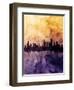 Chicago Illinois Skyline-Michael Tompsett-Framed Art Print