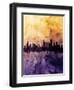 Chicago Illinois Skyline-Michael Tompsett-Framed Art Print