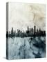 Chicago Illinois Skyline-Michael Tompsett-Stretched Canvas