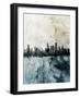 Chicago Illinois Skyline-Michael Tompsett-Framed Art Print