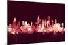 Chicago Illinois Skyline-Michael Tompsett-Mounted Art Print