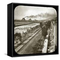 Chicago, Illinois, USA, Late 19th or Early 20th Century-null-Framed Stretched Canvas