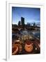 Chicago, Illinois, USA. View from the Ferris Wheel on Navy Pier.-Brent Bergherm-Framed Photographic Print