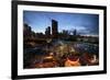 Chicago, Illinois, USA. View from the Ferris Wheel on Navy Pier.-Brent Bergherm-Framed Photographic Print