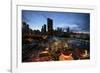 Chicago, Illinois, USA. View from the Ferris Wheel on Navy Pier.-Brent Bergherm-Framed Photographic Print