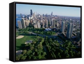 Chicago Illinois, USA-null-Framed Stretched Canvas
