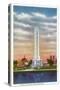 Chicago, Illinois - View of Texaco's Giant Thermometer, 1934 World's Fair-Lantern Press-Stretched Canvas