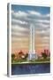 Chicago, Illinois - View of Texaco's Giant Thermometer, 1934 World's Fair-Lantern Press-Stretched Canvas