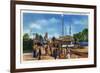 Chicago, Illinois - World's Fair; Enchanted Island-Lantern Press-Framed Premium Giclee Print