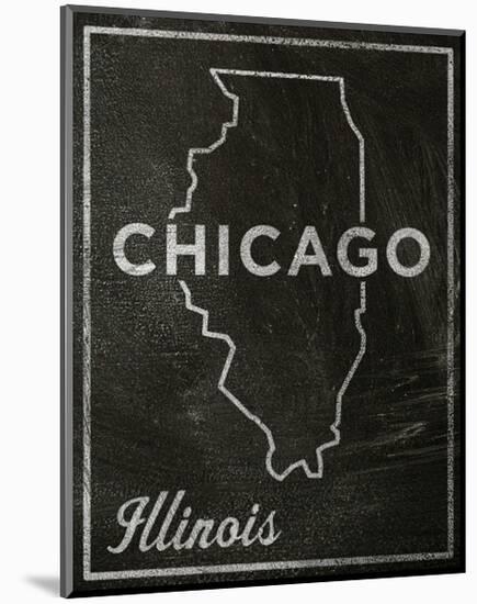 Chicago, Illinois-John Golden-Mounted Art Print