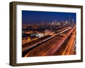 Chicago Illumina-Steve Gadomski-Framed Photographic Print