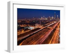 Chicago Illumina-Steve Gadomski-Framed Photographic Print