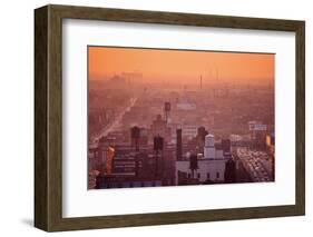 Chicago in 1989-Michael Reinhard-Framed Photographic Print