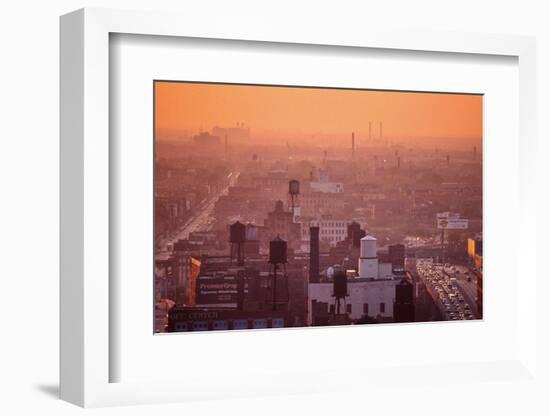 Chicago in 1989-Michael Reinhard-Framed Photographic Print