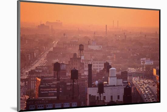 Chicago in 1989-Michael Reinhard-Mounted Photographic Print