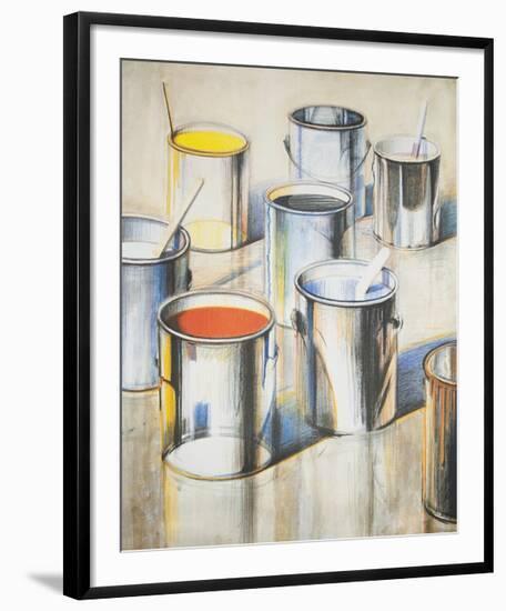 Chicago International Art Exposition-Wayne Thiebaud-Framed Art Print